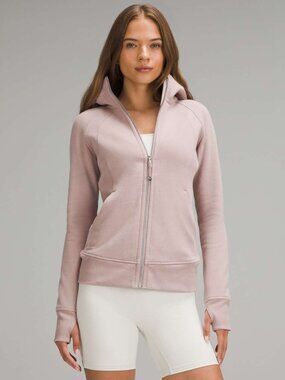 Lululemon Scuba Full-Zip Hoodie, Adaptive Pink, Size 10